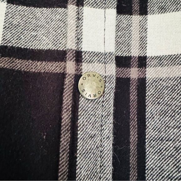 Orvis Women's Fleece Lined Shirt Jacket Shacket Size Large - Picture 3 of 8